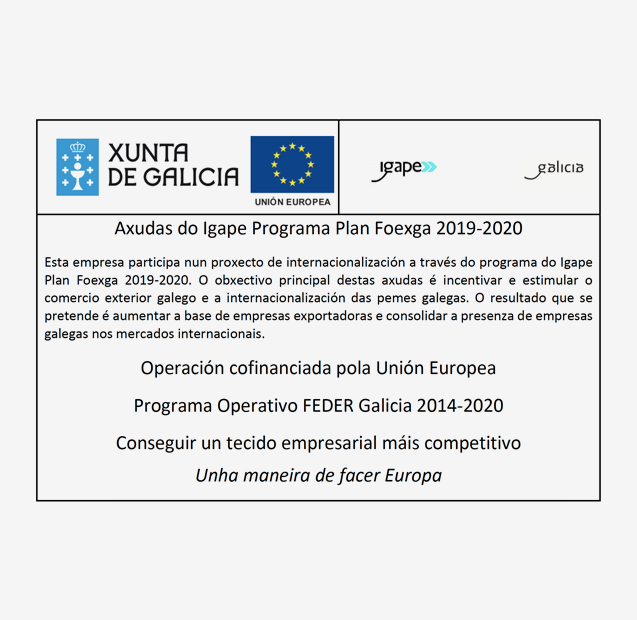 AYUDAS DEL IGAPE PROGRAMA PLAN FOEXGA 2019- 2020