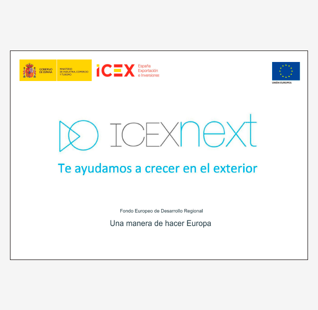 PROGRAMA DE INTERNACIONALIZACIÓN ICEX NEXT